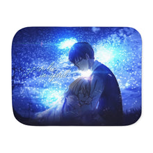 Load image into Gallery viewer, Anime Your Lie in April Sherpa Blanket