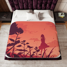 Load image into Gallery viewer, Anime Your Lie in April Sherpa Blanket