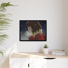 Load image into Gallery viewer, Anime ERASED Canvas Framed Art Print