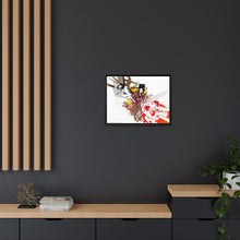 Load image into Gallery viewer, Anime Samurai Champloor Canvas Framed Art Print