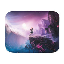 Load image into Gallery viewer, Fairy Tail Erza Scarlet Sherpa Blanket