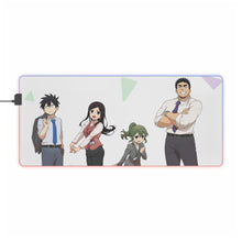 Load image into Gallery viewer, My Senpai is Annoying RGB LED Mouse Pad (Desk Mat)