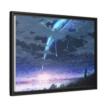 Load image into Gallery viewer, Anime Your Name. Canvas Framed Art Print
