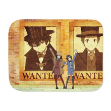 Load image into Gallery viewer, Wanted Posters Sherpa Blanket