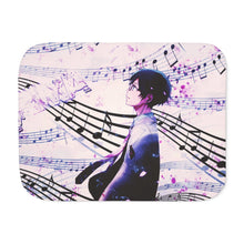 Load image into Gallery viewer, Anime Your Lie in April Sherpa Blanket