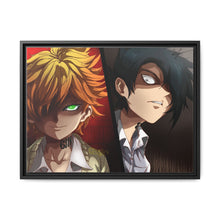 Load image into Gallery viewer, The Promised Neverland Ray, Emma Canvas Framed Art Print
