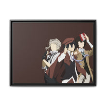Load image into Gallery viewer, Atsushi - Ranpo - Dazai | Bungou Stray Dogs Canvas Framed Art Print