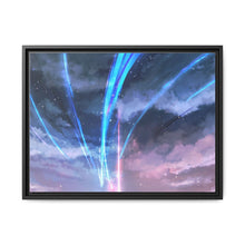 Load image into Gallery viewer, Anime Your Name. Canvas Framed Art Print
