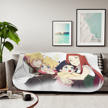 Load image into Gallery viewer, Boruto and Minato :') Sherpa Blanket