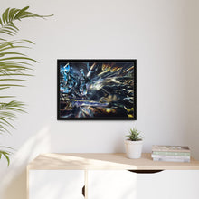 Load image into Gallery viewer, Cocytus Vs Lizardman Canvas Framed Art Print