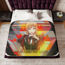 Load image into Gallery viewer, Anime Food Wars: Shokugeki no Soma Sherpa Blanket