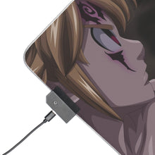 Load image into Gallery viewer, Meliodas vs Zeldris RGB LED Mouse Pad (Desk Mat)