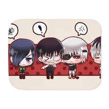 Load image into Gallery viewer, Kaneki's and Touka's Sherpa Blanket