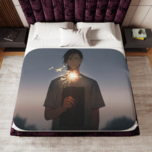 Load image into Gallery viewer, Jujutsu Kaisen Sherpa Blanket