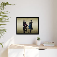 Load image into Gallery viewer, Black Butler Canvas Framed Art Print