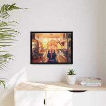 Load image into Gallery viewer, Good Morning, It's time for breakfast! Canvas Framed Art Print