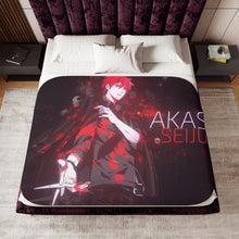 Load image into Gallery viewer, Akashi Seijuro Sherpa Blanket