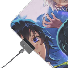 Load image into Gallery viewer, Tengen Uzui Muichiro Tokito Obanai Iguro and Shinobu Kochou RGB LED Mouse Pad (Desk Mat)