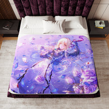 Load image into Gallery viewer, Violet Evergarden Sherpa Blanket