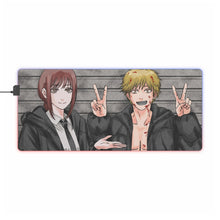 Load image into Gallery viewer, Chainsaw Man RGB LED Mouse Pad (Desk Mat)