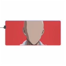 Load image into Gallery viewer, Vector Saitama RGB LED Mouse Pad (Desk Mat)
