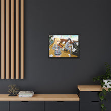 Load image into Gallery viewer, Kaori and Arima Canvas Framed Art Print
