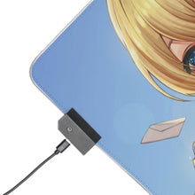 Load image into Gallery viewer, Violet Evergarden Violet Evergarden RGB LED Mouse Pad (Desk Mat)