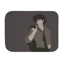 Load image into Gallery viewer, Anime Cowboy Bebopr Sherpa Blanket