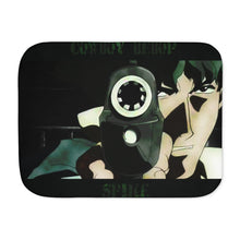 Load image into Gallery viewer, Anime Cowboy Bebopr Sherpa Blanket
