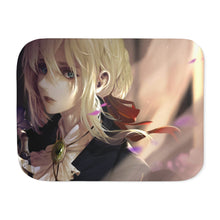 Load image into Gallery viewer, Anime Violet Evergarden Sherpa Blanket