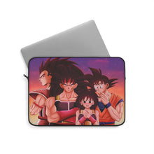 Load image into Gallery viewer, Bardock, Gine, Goku and Raditz Laptop Sleeve