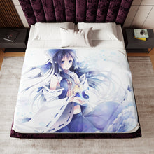 Load image into Gallery viewer, Yin and Yang Sherpa Blanket