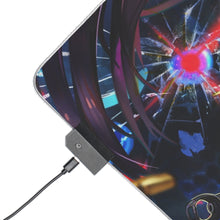 Load image into Gallery viewer, Sinon and Kirito RGB LED Mouse Pad (Desk Mat)