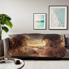 Load image into Gallery viewer, Anime Attack On Titan Sherpa Blanket