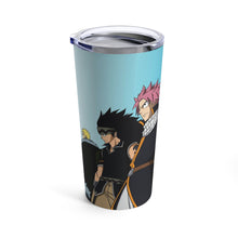 Load image into Gallery viewer, Fairy Tail Natsu Dragneel, Erza Scarlet, Gray Fullbuster, Gajeel Redfox Tumbler 20oz