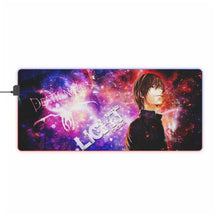 Load image into Gallery viewer, Death Note Light Yagami RGB LED Mouse Pad (Desk Mat)