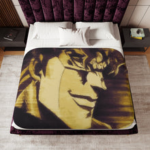 Load image into Gallery viewer, Anime Jojo's Bizarre Adventure Sherpa Blanket
