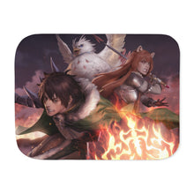 Load image into Gallery viewer, The Rising of the Shield Hero Sherpa Blanket