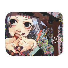 Load image into Gallery viewer, Tokyo Ghoul Juuzou Suzuya Sherpa Blanket