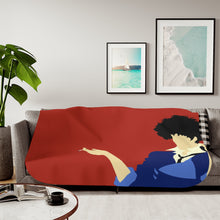Load image into Gallery viewer, Cowboy Bebop Spike Spiegel Sherpa Blanket