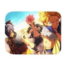 Load image into Gallery viewer, Anime Fairy Tail Sherpa Blanket