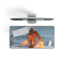 Load image into Gallery viewer, Blades Rage in Snow Mouse Pad (Desk Mat)