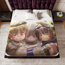 Load image into Gallery viewer, Anime Made In Abyss Sherpa Blanket