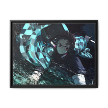 Load image into Gallery viewer, Anime Demon Slayer: Kimetsu no Yaiba Canvas Framed Art Print