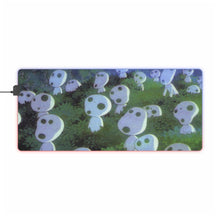 Load image into Gallery viewer, Princess Mononoke RGB LED Mouse Pad (Desk Mat)