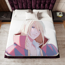 Load image into Gallery viewer, Anime Howl's Moving Castle Sherpa Blanket