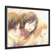 Load image into Gallery viewer, Anime Attack On Titan Canvas Framed Art Print