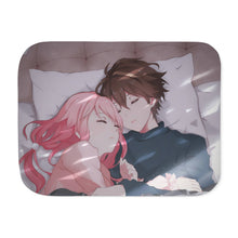 Load image into Gallery viewer, Guilty Crown Inori Yuzuriha Sherpa Blanket