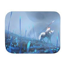 Load image into Gallery viewer, Princess Mononoke Sherpa Blanket