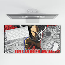 Load image into Gallery viewer, Anime One-Punch Man Mouse Pad (Desk Mat)